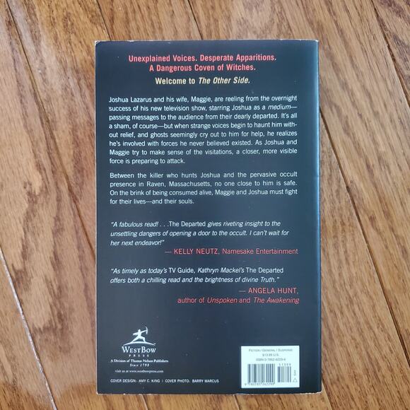 The Departed Paperback Book Kathryn Mackel - Picture 2 of 2